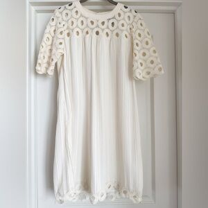 Sea New York Cream Midi Dress